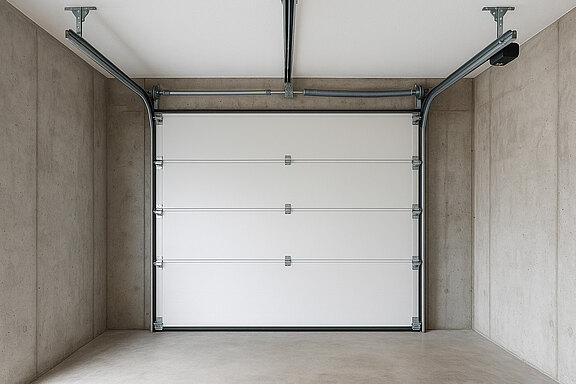 Deckenrolltor Innenansicht